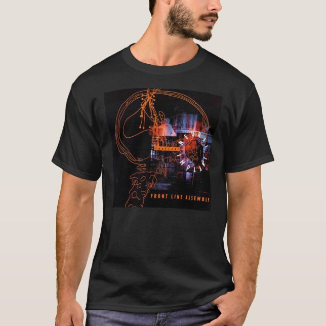 FRONT LINE ASSEMBLY MUSIC ARTWORK Essential T-Shir T-Shirt (Front)