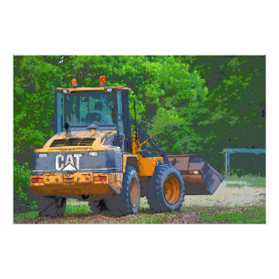 FRONT LOADER FARM EQUIPTMENT AUSTRALIA ART PHOTO PRINT