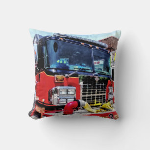 Front of Fire Truck With Hose Cushion