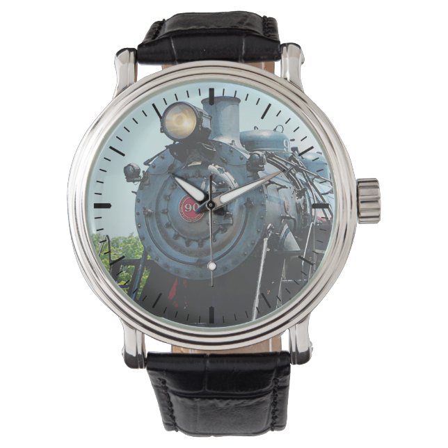Front of Steam Locomotive Watch (Front)