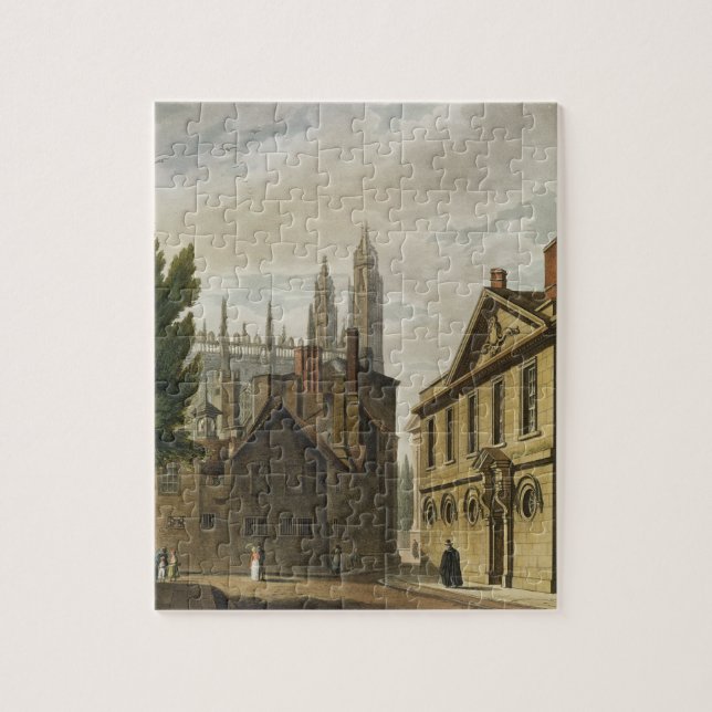 Front of Trinity Hall, Cambridge, from 'The Histor Jigsaw Puzzle (Vertical)