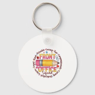 Front Office Squad Colourful Team Appreciation Quo Key Ring