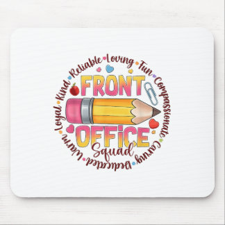 Front Office Squad Colourful Team Appreciation Quo Mouse Pad