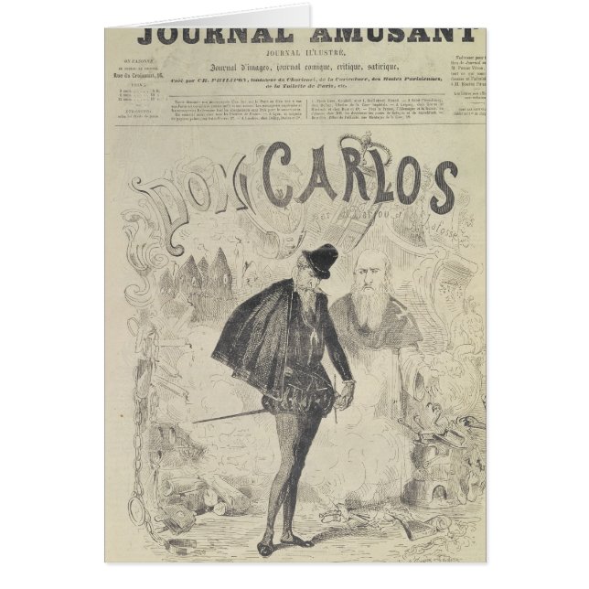 Front page of 'Le Journal Amusant' (Front)