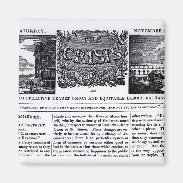Front page of the 'National Co-operative Trades' Magnet (Front)