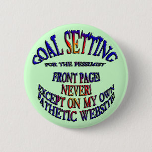 Front Page Online Never 6 Cm Round Badge