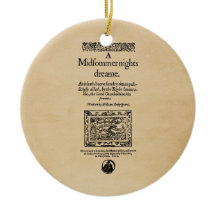 Front Piece to A Midsummer Nights Dream Quarto
