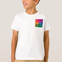 Front Pocket Design Add Image White Template Kids
