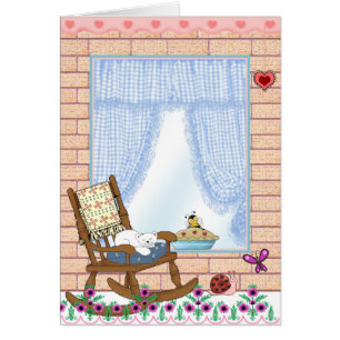 front porch greeting card