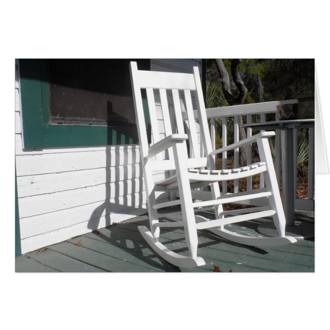 Front Porch Rocking Chair (Front Horizontal)