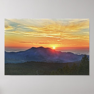 Front Range Sunrise, Colorado Poster