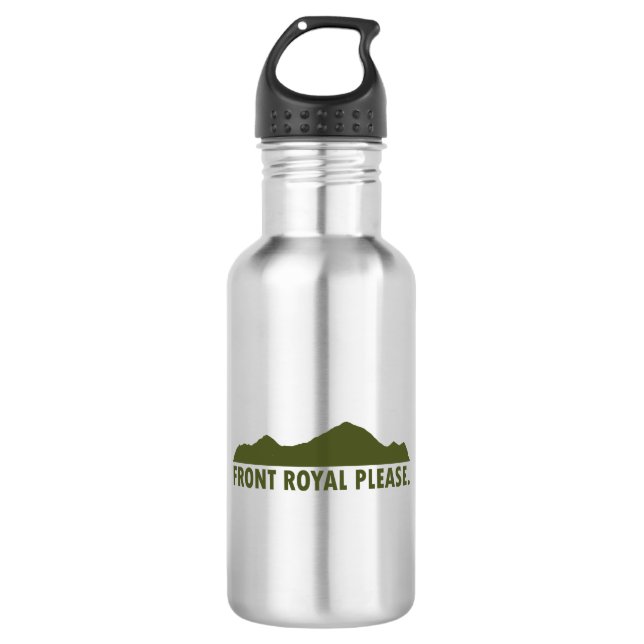 Front Royal Virginia Please 532 Ml Water Bottle (Front)