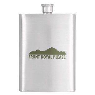 Front Royal Virginia Please Hip Flask