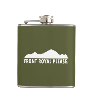 Front Royal Virginia Please Hip Flask