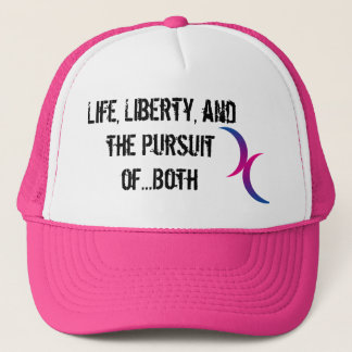 front symbol, Life, Liberty, and t... - Customised Trucker Hat