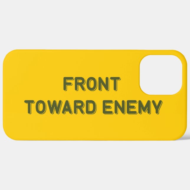 FRONT TOWARD ENEMY Case-Mate iPhone CASE (Back (Horizontal))