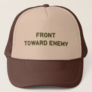 FRONT TOWARD ENEMY TRUCKER HAT