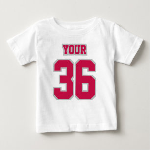 Front WHITE CRIMSON SILVER Shirt Football Jersey