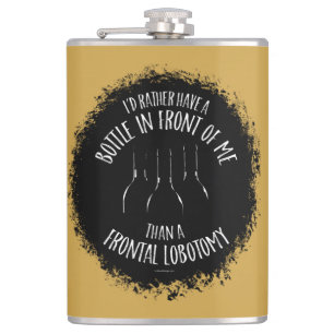Frontal Lobotomy Flask