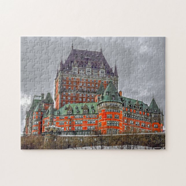 Frontenac Building Québec. Jigsaw Puzzle (Horizontal)