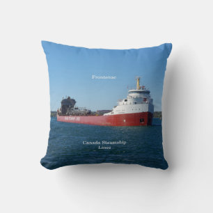 Frontenac square pillow