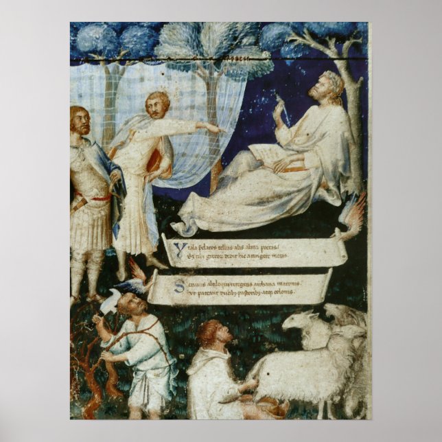 Frontespizio per il codice di Virgilio Poster (Front)