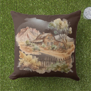 Frontier Barn Tetons Cushion