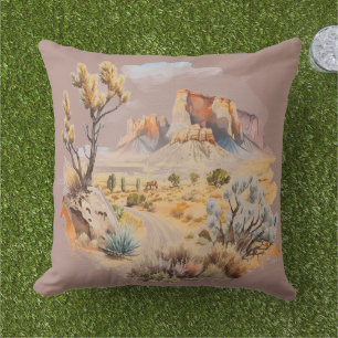 Frontier Desert Tetons Cushion