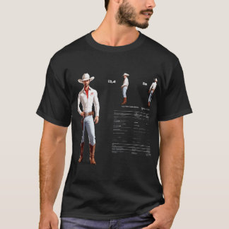 Frontier Flair Design - Modern Cowboy Aesthetic T-Shirt