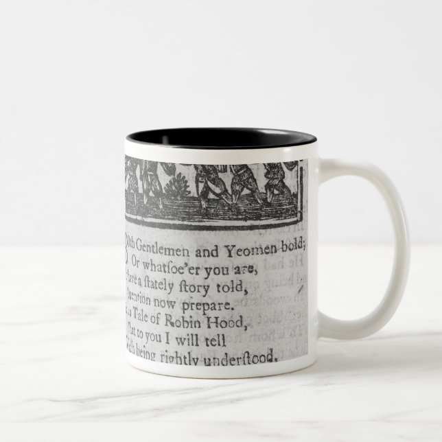 Frontispiece and opening lines Two-Tone coffee mug (Right)