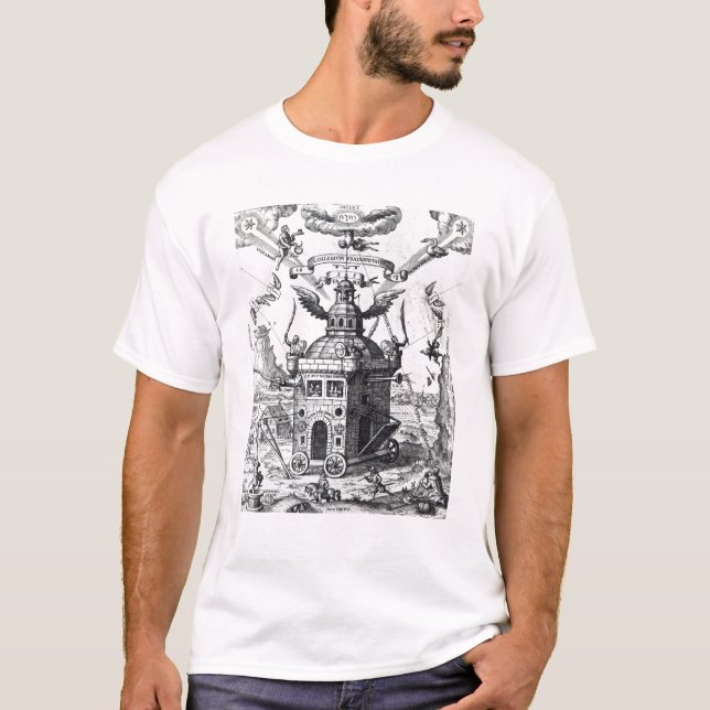 Frontispiece 'Collegium Fama Fraternitatis' T-Shirt (Front)