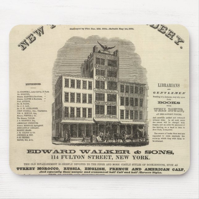 Frontispiece Colton's American Atlas Mouse Pad (Front)