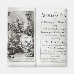 Frontispiece for Apollo's Feast, c.1734 Magnet