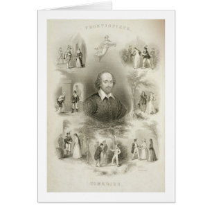Frontispiece for the 'Comedies', from 'The Complet