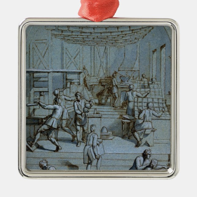 Frontispiece for the Royal Printing Works Metal Ornament (Front)