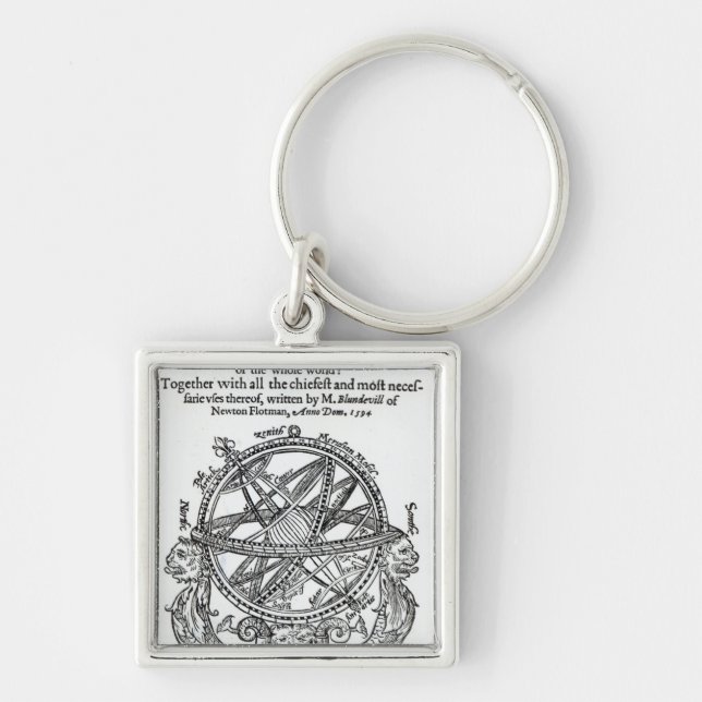 Frontispiece from 'A Plain Treatise �' Key Ring (Front)