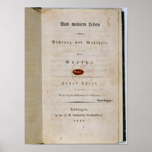 Frontispiece from 'Out of my Life Poster