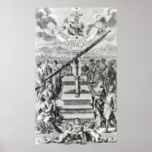 Frontispiece 'Oculus Artificialis Poster