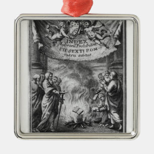 Frontispiece of 'Index Librorum Prohibitorum' Metal Ornament