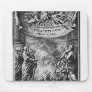 Frontispiece of 'Index Librorum Prohibitorum' Mouse Pad