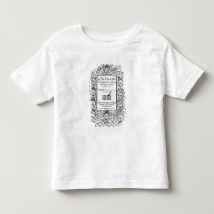Frontispiece of 'The Chronicles of England' Toddler T-Shirt