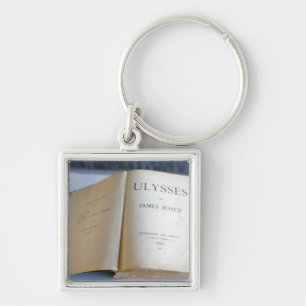 Frontispiece of 'Ulysses' by James Joyce Key Ring