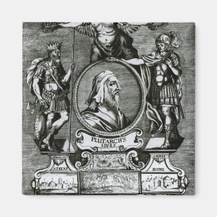 Frontispiece 'Plutarch's Lives' by Plutarch Magnet