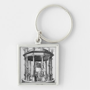 Frontispiece 'The Rudolphine Tables' Key Ring