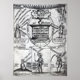 Frontispiece, 'The Saints Everlasting Rest' Poster