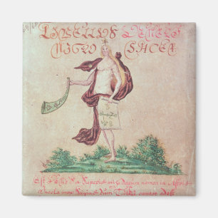 Frontispiece to 'A Little Book of Love' Magnet