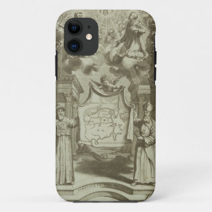 Frontispiece to 'China Illustrated' by Athanasius iPhone 11 Case
