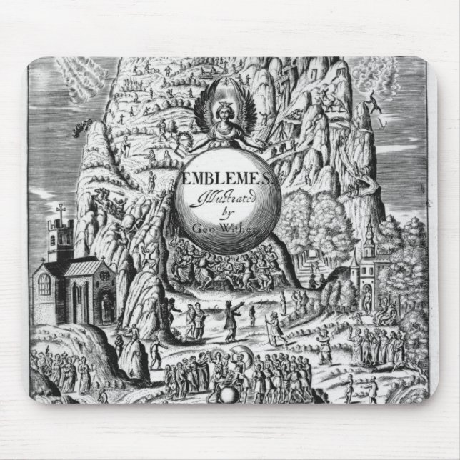 Frontispiece to George Wither's 'Emblems', 1635 Mouse Pad (Front)