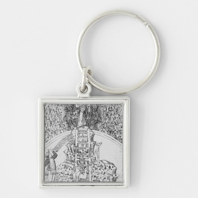 Frontispiece to 'Il Monte Sancto di Dio', 1477 Key Ring (Front)