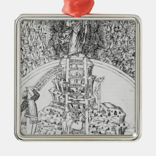 Frontispiece to 'Il Monte Sancto di Dio', 1477 Metal Ornament